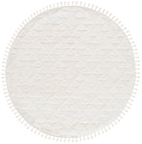 Safavieh Moroccan Tassel Shag 5'-3" x 5'-3" Rug in Ivory