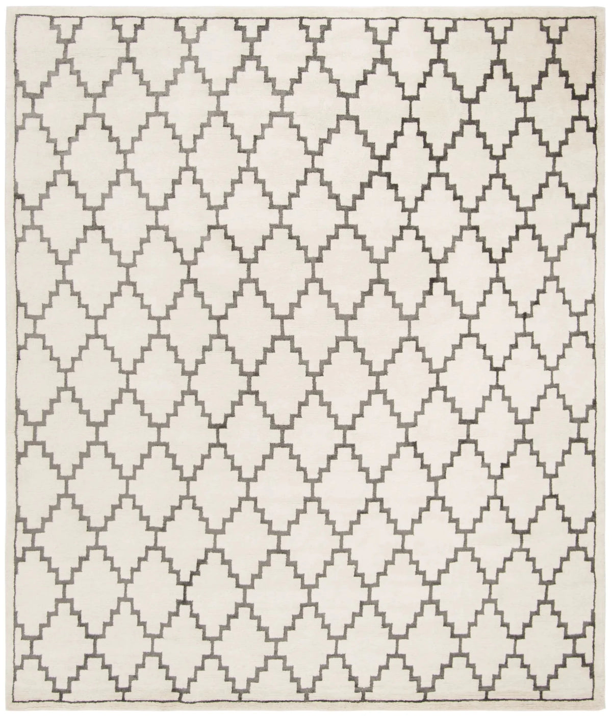 Safavieh Mosaic 8'-0" x 10'-0" Rug in Beige / Charcoal