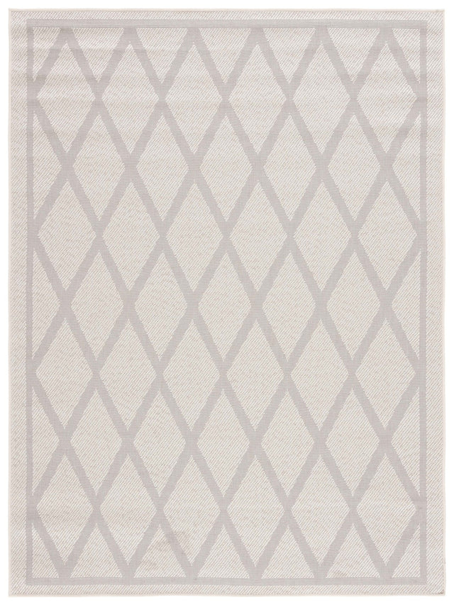 Safavieh Msr Cy Indoor/Outdoor Msro805A Ivory/Light Grey Rug.
