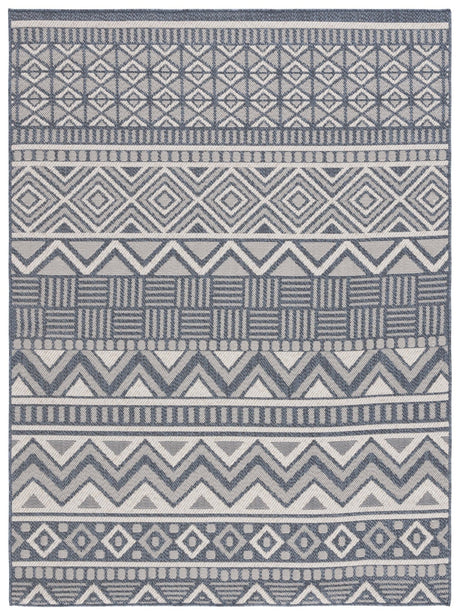 Safavieh Msr Cy Indoor/Outdoor Msro818N Navy/Creme Rug.