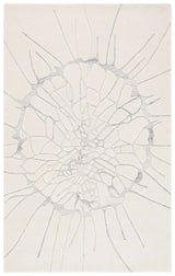 Safavieh Mykonos 4'-0" x 6'-0" Rug in Ivory / Silver