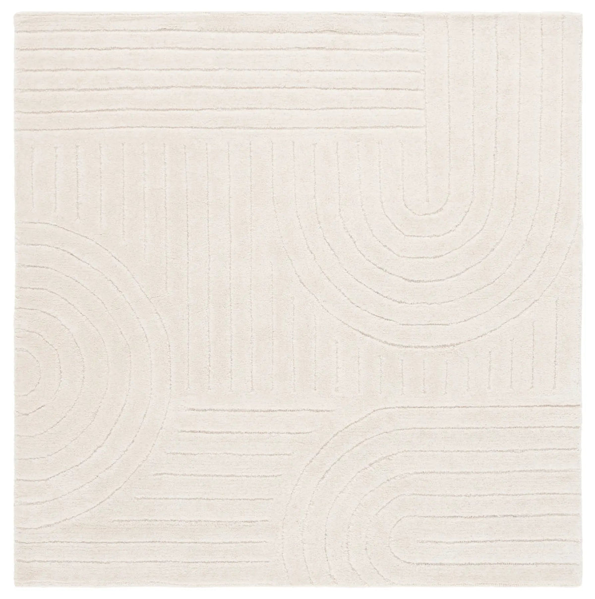 Safavieh Mykonos 6'-0" x 6'-0" Rug in Ivory