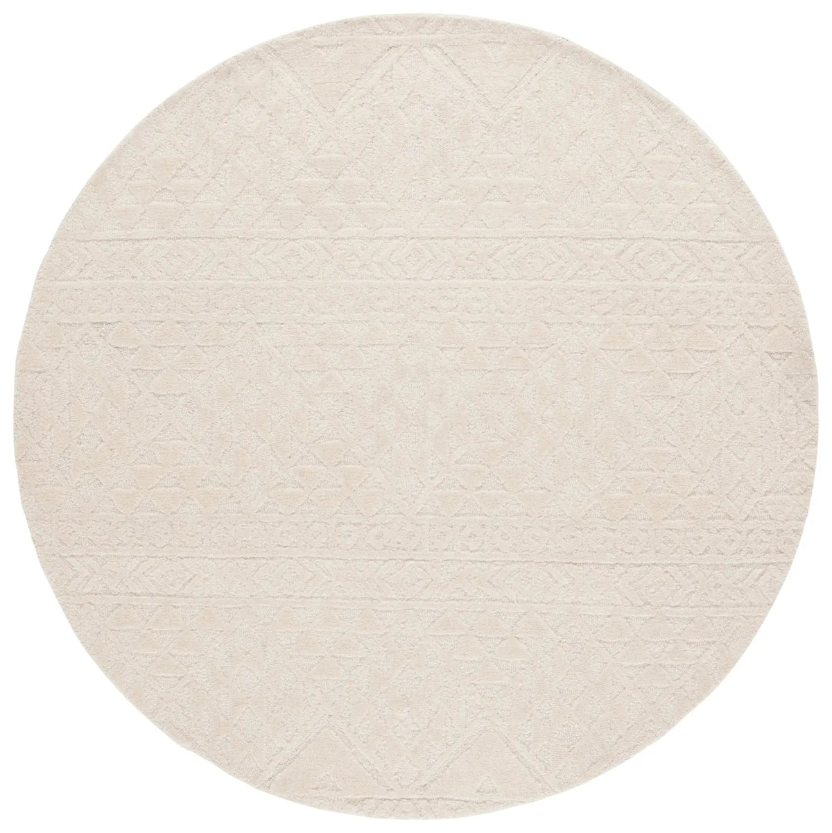 Safavieh Mykonos 6'-0" x 6'-0" Rug in Ivory