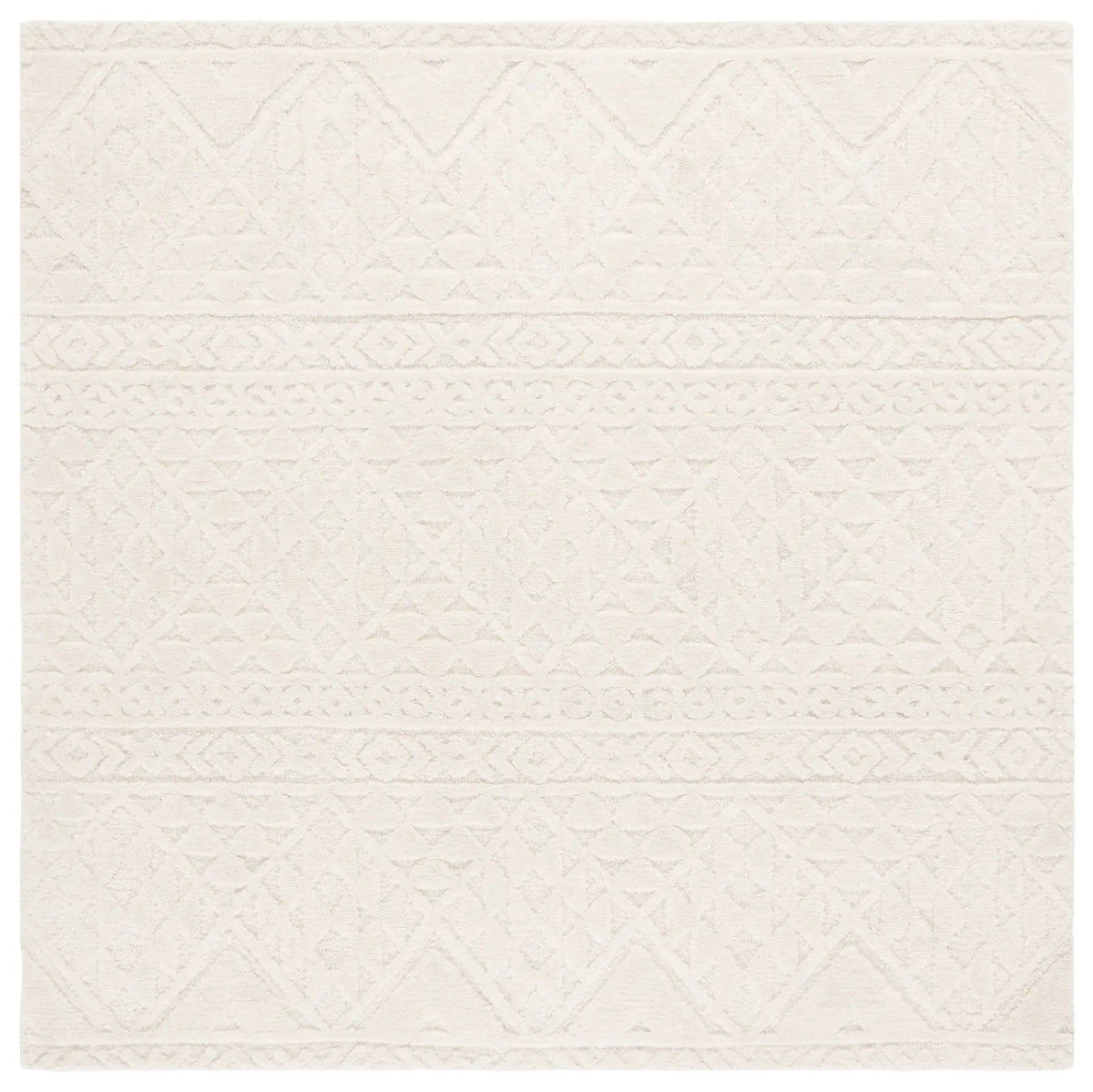 Safavieh Mykonos 6'-0" x 6'-0" Rug in Ivory