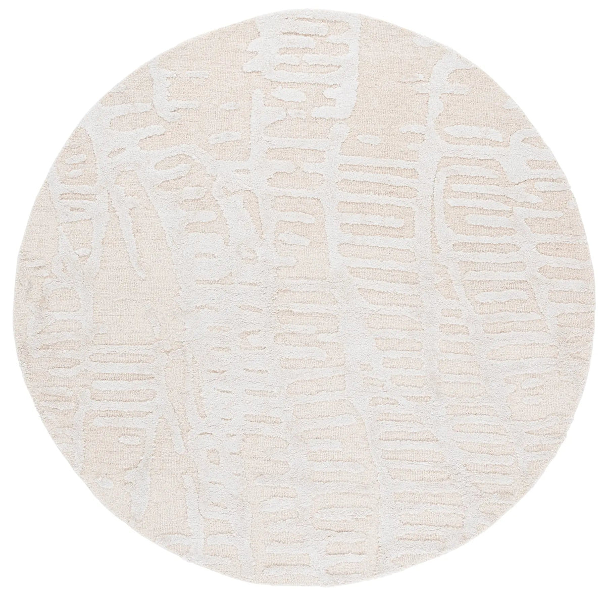 Safavieh Mykonos 6'-0" x 6'-0" Rug in Ivory / Beige
