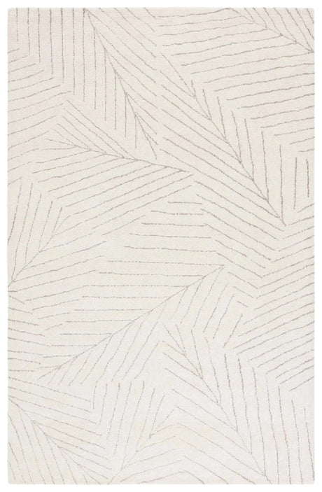 Safavieh Mykonos 4'-0" x 6'-0" Rug in Ivory / Grey