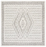 Safavieh Mykonos 6'-0" x 6'-0" Rug in Ivory / Grey