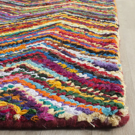 Safavieh Nantucket 10'-0" x 14'-0" Rug in Pink / Multi