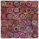 Safavieh Nantucket 6'-0" x 6'-0" Rug in Pink / Multi