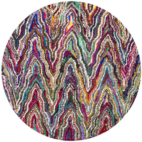 Safavieh Nantucket 4'-0" x 4'-0" Rug in Multi