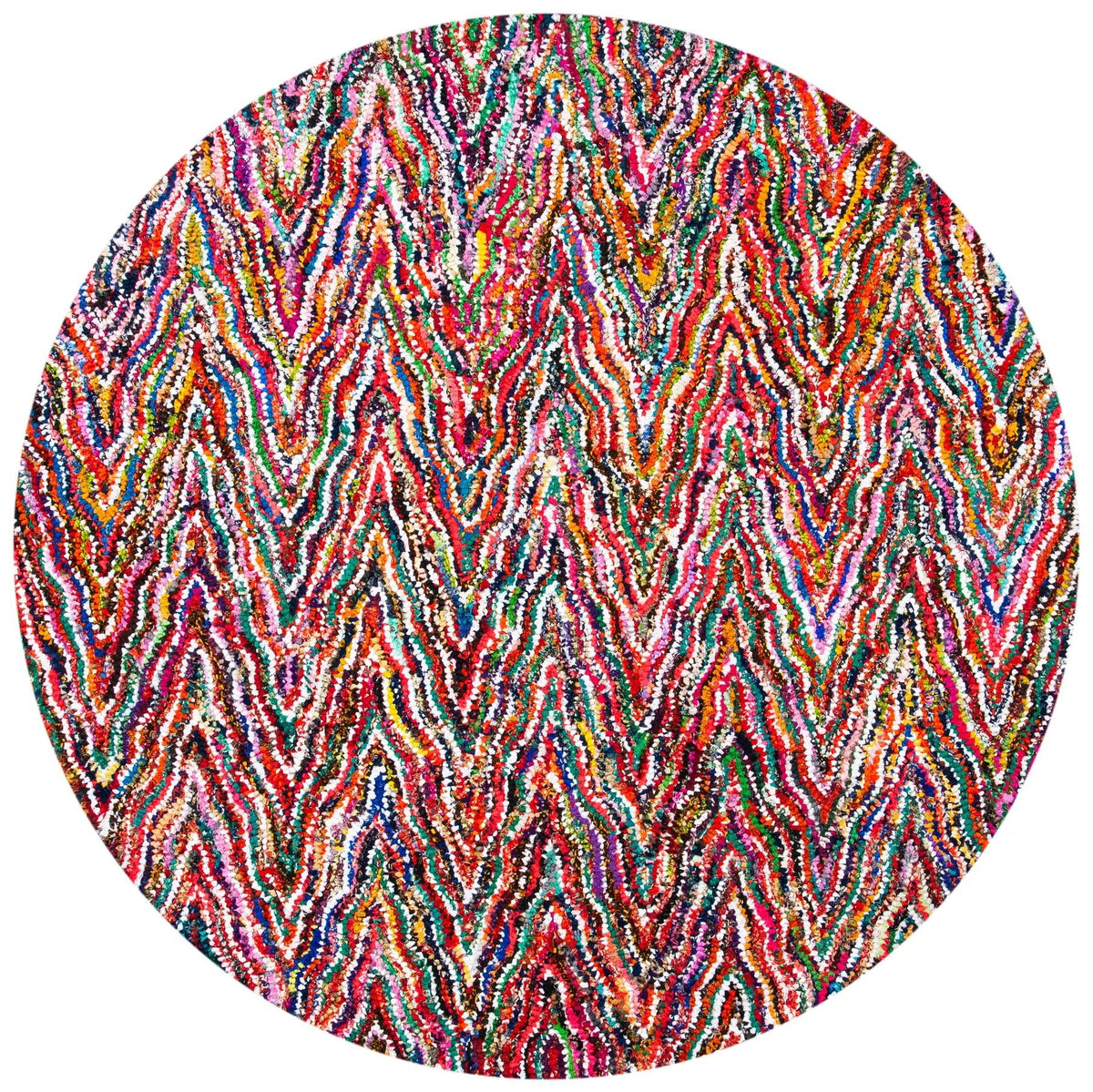 Safavieh Nantucket 6'-0" x 6'-0" Rug in Multi