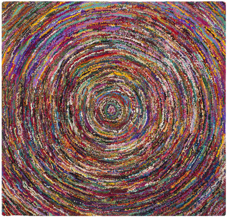 Safavieh Nantucket 6'-0" x 6'-0" Rug in Multi