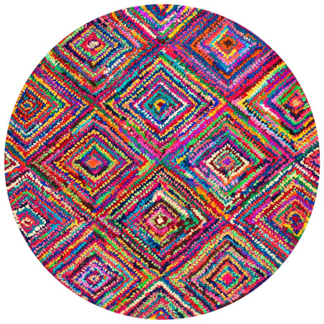 Safavieh Nantucket 4'-0" x 4'-0" Rug in Multi