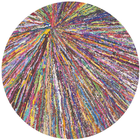 Safavieh Nantucket 4'-0" x 4'-0" Rug in Multi