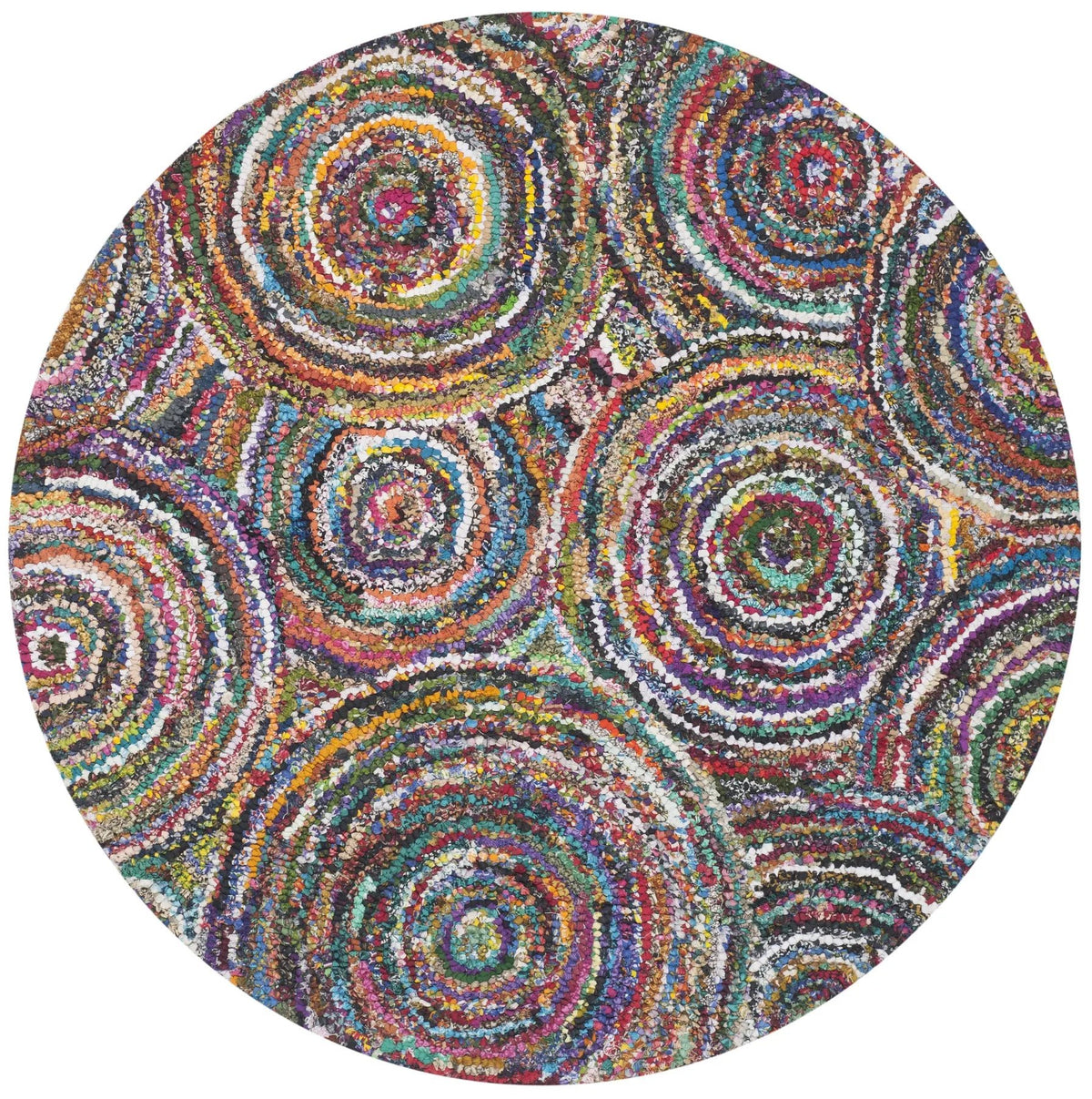 Safavieh Nantucket 4'-0" x 4'-0" Rug in Multi