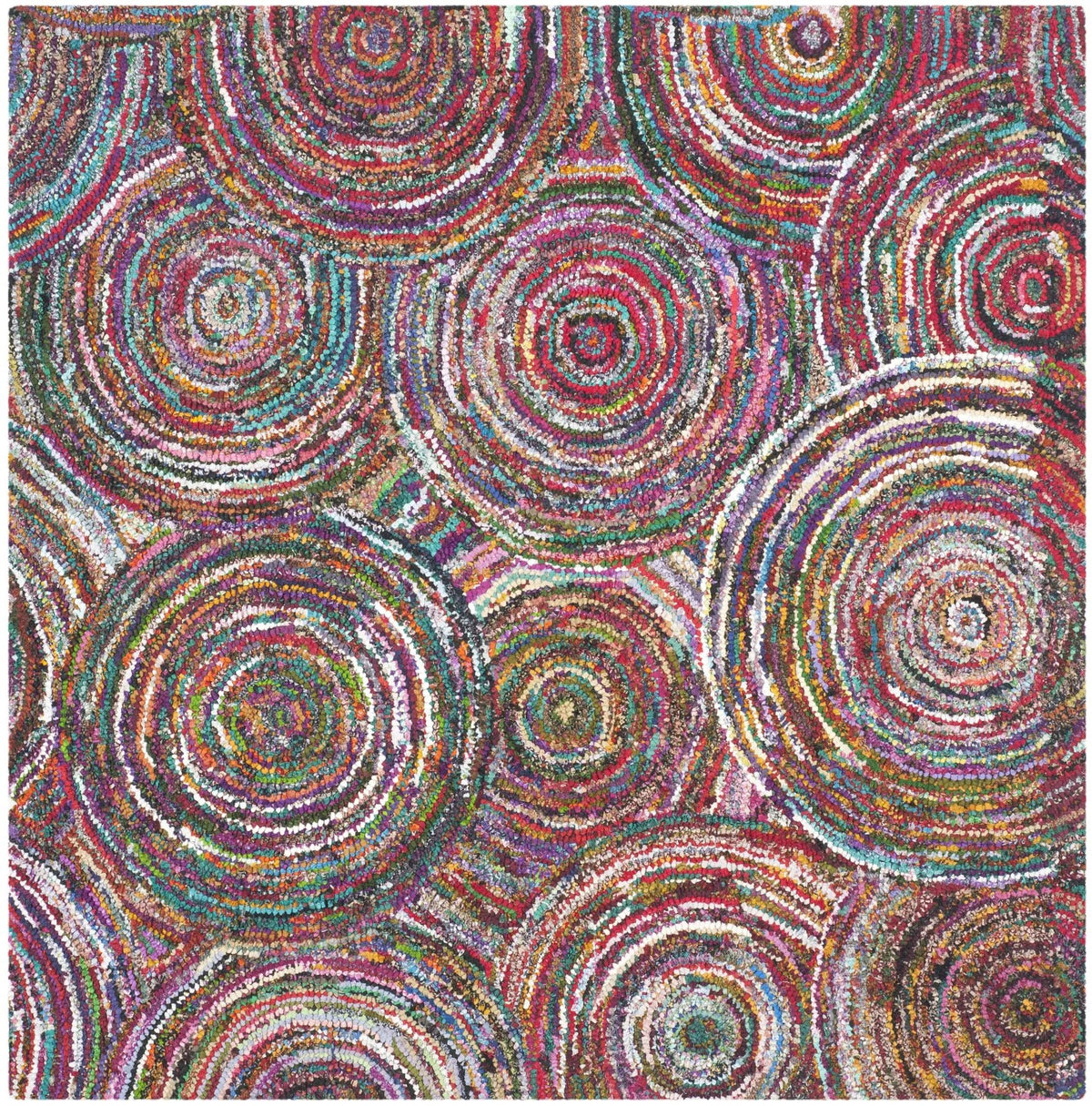 Safavieh Nantucket 6'-0" x 6'-0" Rug in Multi