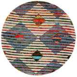 Safavieh Nantucket 4'-0" x 4'-0" Rug in Beige / Blue