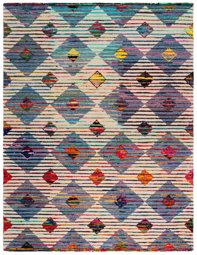 Safavieh Nantucket Nan606B Beige/Blue Rug.