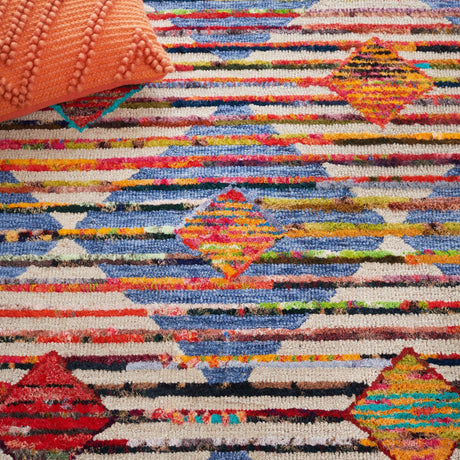 Safavieh Nantucket Nan606B Beige/Blue Rug.