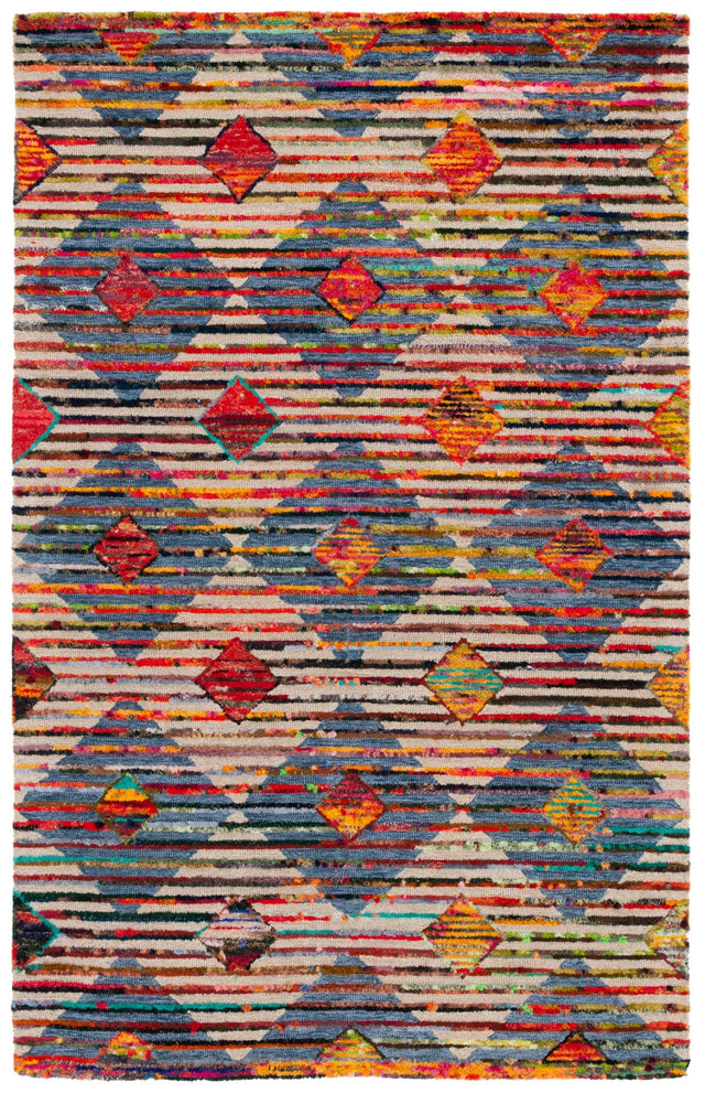 Safavieh Nantucket Nan606B Beige/Blue Rug.
