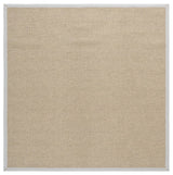 Safavieh Napa Performance Sisal  6'-0" x 6'-0" Rug in Natural / Ivory