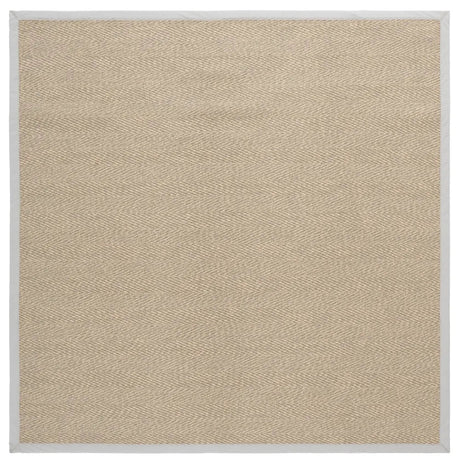 Safavieh Napa Performance Sisal  6'-0" x 6'-0" Rug in Natural / Ivory