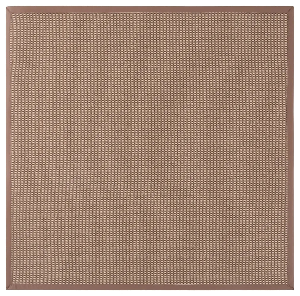 Safavieh Napa Performance Sisal  6'-0" x 6'-0" Rug in Marble / Brown