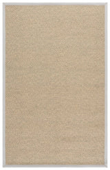 Safavieh Napa Performance Sisal  4'-0" x 6'-0" Rug in Natural / Ivory