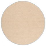 Safavieh Napa Performance Sisal  6'-0" x 6'-0" Rug in Natural / Ivory