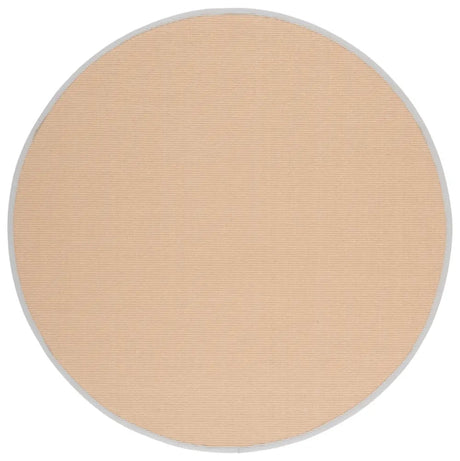 Safavieh Napa Performance Sisal  6'-0" x 6'-0" Rug in Maize / Beige