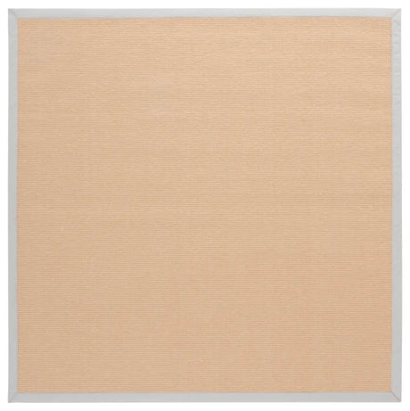 Safavieh Napa Performance Sisal  6'-0" x 6'-0" Rug in Maize / Beige