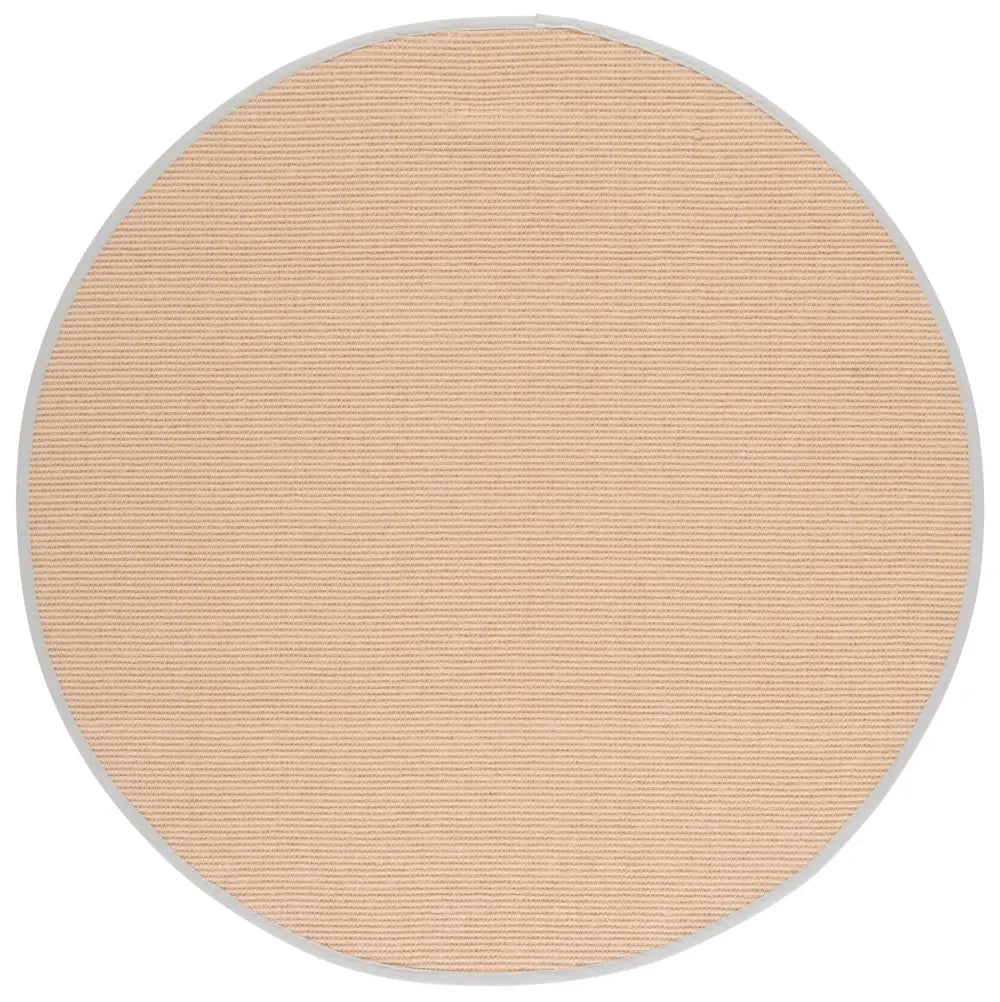 Safavieh Napa Performance Sisal  6'-0" x 6'-0" Rug in Maize / Beige