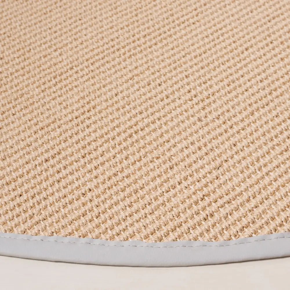 Safavieh Napa Performance Sisal  6'-0" x 6'-0" Rug in Maize / Beige