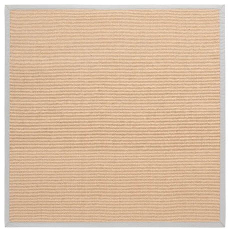 Safavieh Napa Performance Sisal  6'-0" x 6'-0" Rug in Maize / Beige