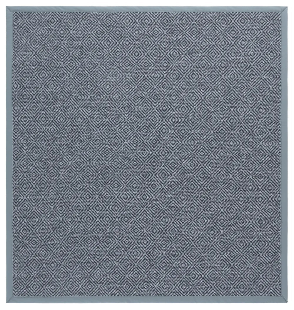 Safavieh Napa Performance Sisal  6'-0" x 6'-0" Rug in Marble / Charcoal