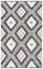 Safavieh Natura 4'-0" x 6'-0" Rug in Black / Ivory