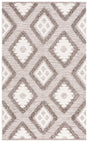 Safavieh Natura 4'-0" x 6'-0" Rug in Dark Grey / Ivory