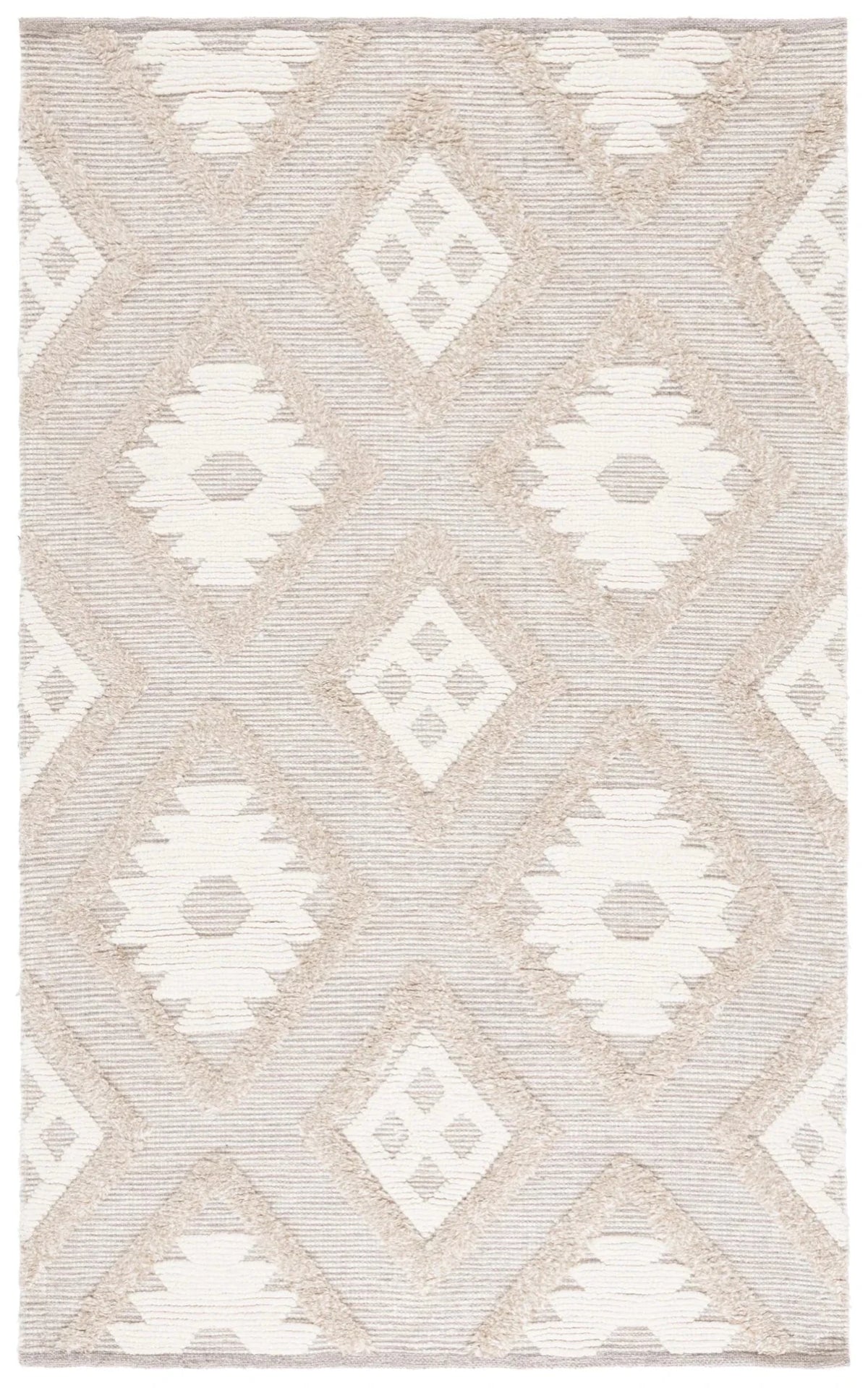 Safavieh Natura 4'-0" x 6'-0" Rug in Brown / Ivory