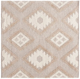 Safavieh Natura 6'-0" x 6'-0" Rug in Brown / Ivory