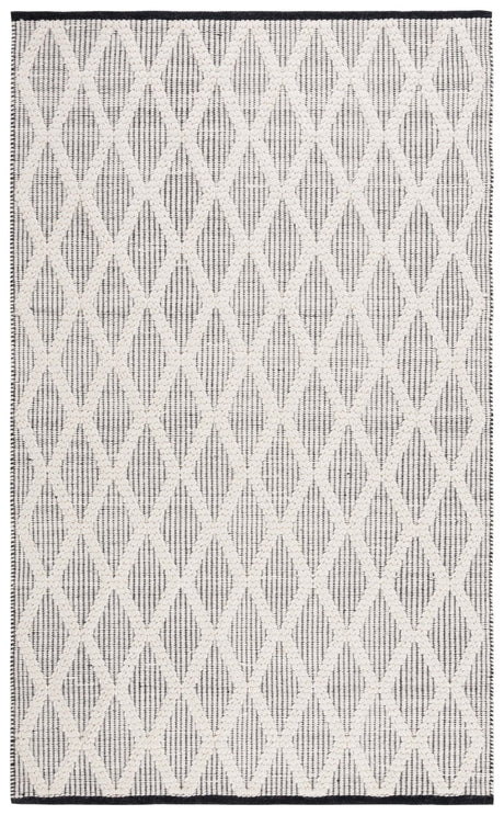 Safavieh Natura Nat206Z Black/Ivory Rug.