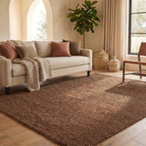 Safavieh Natura 8'-0" x 10'-0" Rug in Rust / Brown