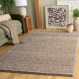 Safavieh Natura 5'-0" x 8'-0" Rug in Ivory / Rust Brown