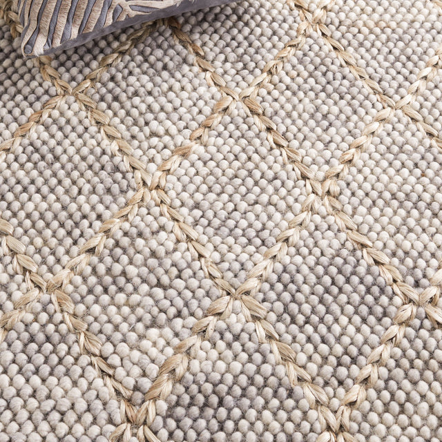 Safavieh Natura Nat223G Light Grey/Natural Rug.