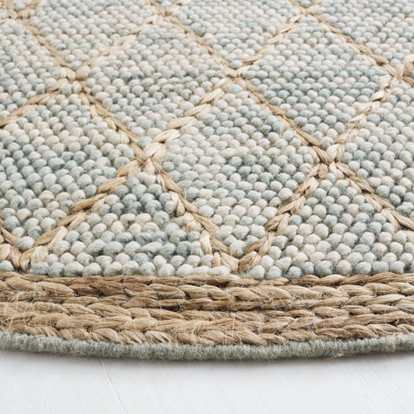 Safavieh Natura Nat223J Teal/Natural Rug.