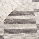 Safavieh Natura Nat225H Ivory/Dark Grey Rug.