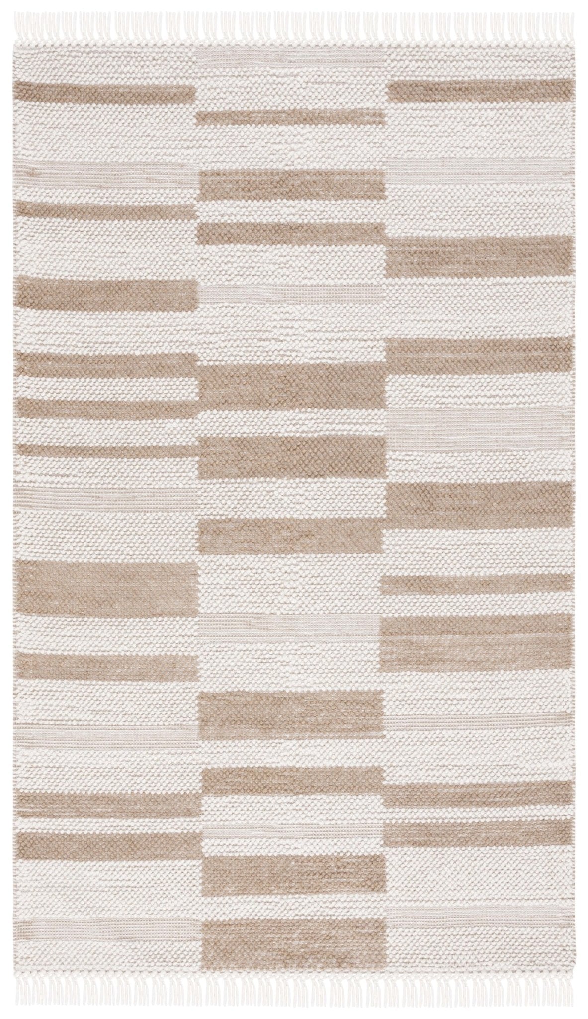 Safavieh Natura Nat225T Ivory/Light Brown Rug.