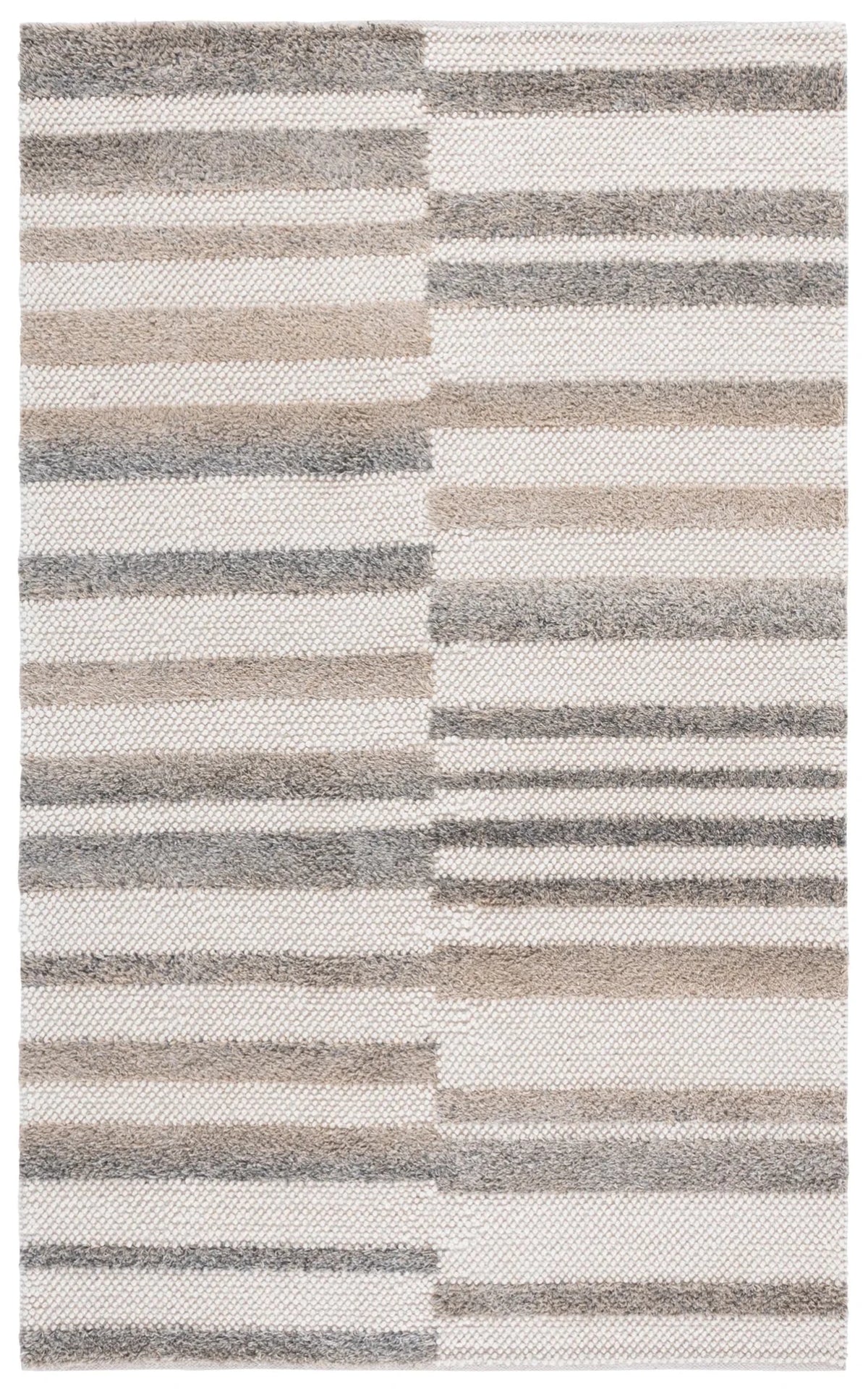 Safavieh Natura 4'-0" x 6'-0" Rug in Taupe / Ivory