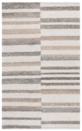Safavieh Natura 4'-0" x 6'-0" Rug in Taupe / Ivory