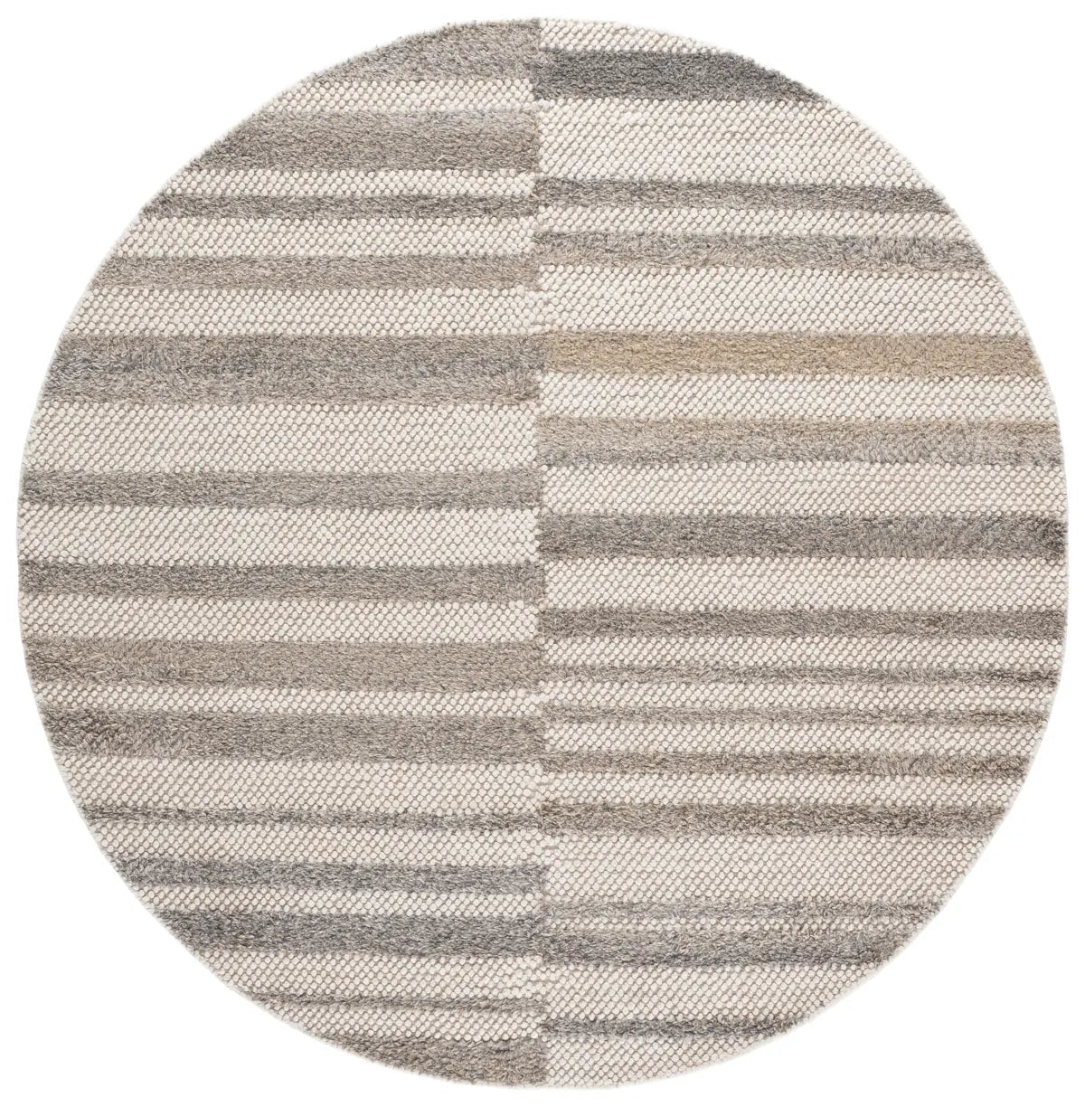 Safavieh Natura 6'-0" x 6'-0" Rug in Taupe / Ivory