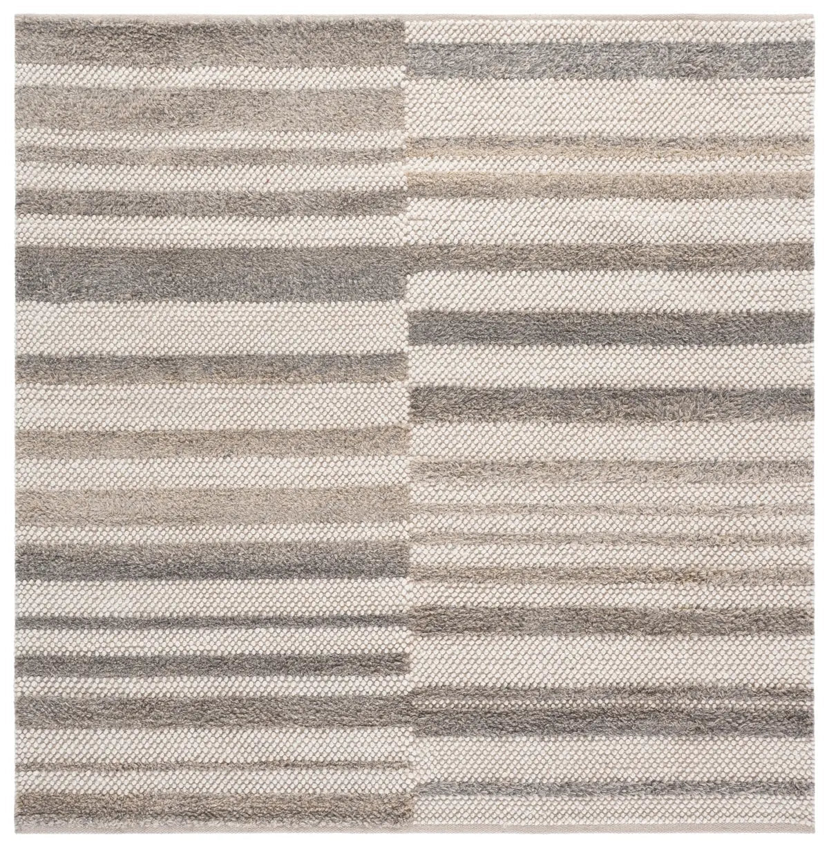 Safavieh Natura 6'-0" x 6'-0" Rug in Taupe / Ivory